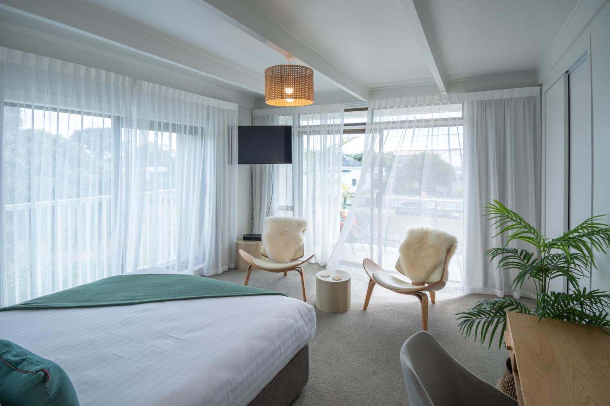 Whispering Sands Beachfront Motel Gisborne Exteriér fotografie